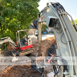 Punetore, manovratore per punime me eskavator Punetore, manovratore per punime me eskavator